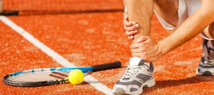 tennis leg lesión muscular